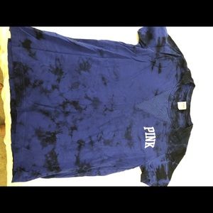 Victoria’s Secret PINK oversized tie dye shirt